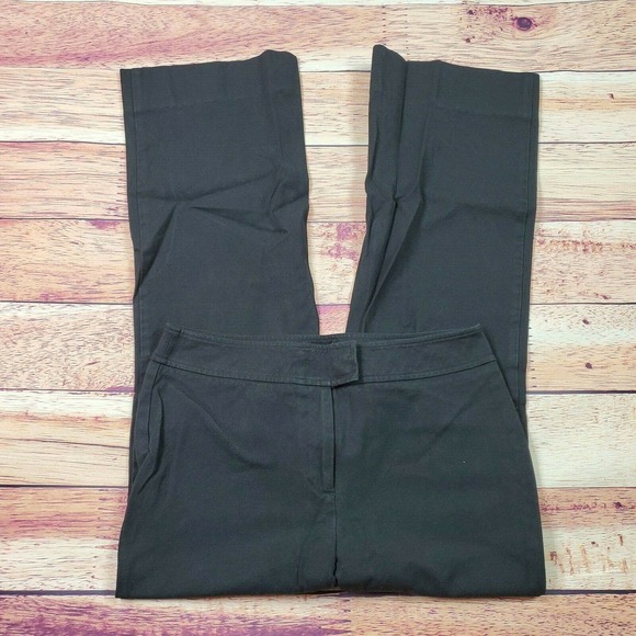 Chico’s Womens SZ 0.5 6 Dress Pants Trousers Pant Solid Black High Rise Stretch - Picture 4 of 9